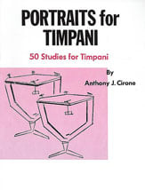PORTRAITS FOR TIMPANI cover